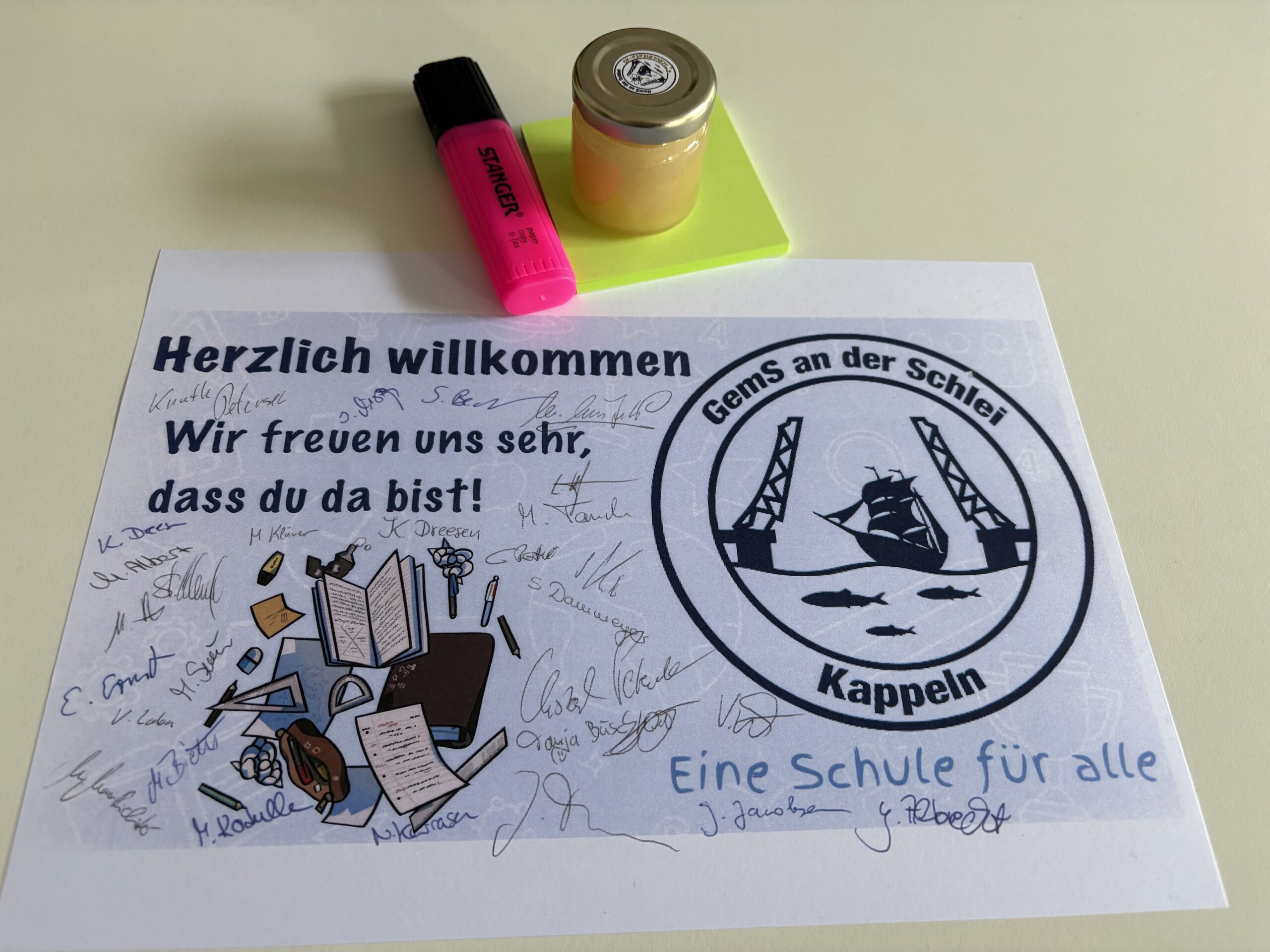 Neue Schüler in der GMS